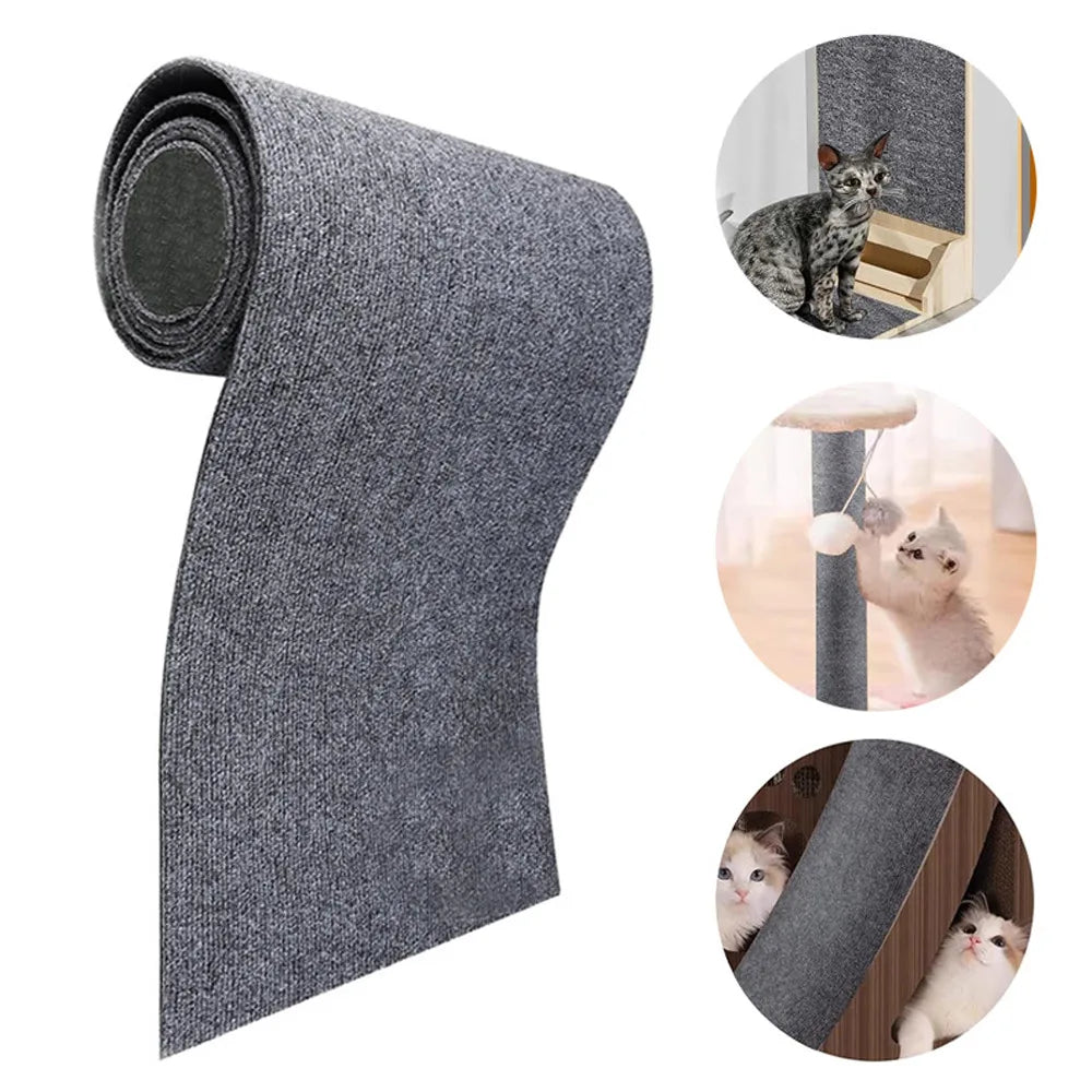 Tapis à gratter autocollant pour chat